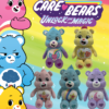 32cm Glitter Embroidered Care Bear Assortment