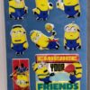 Despicable Me 4 3pk Stickers - Puffy