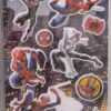 Spiderman 3pk Stickers - Embossed